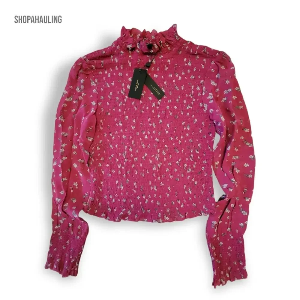 rag & bone floral top